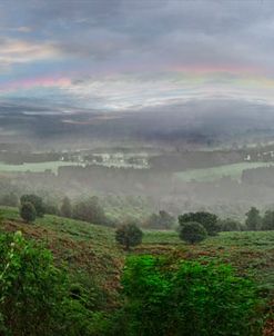 Rainbow Over the Scottish Farmlands