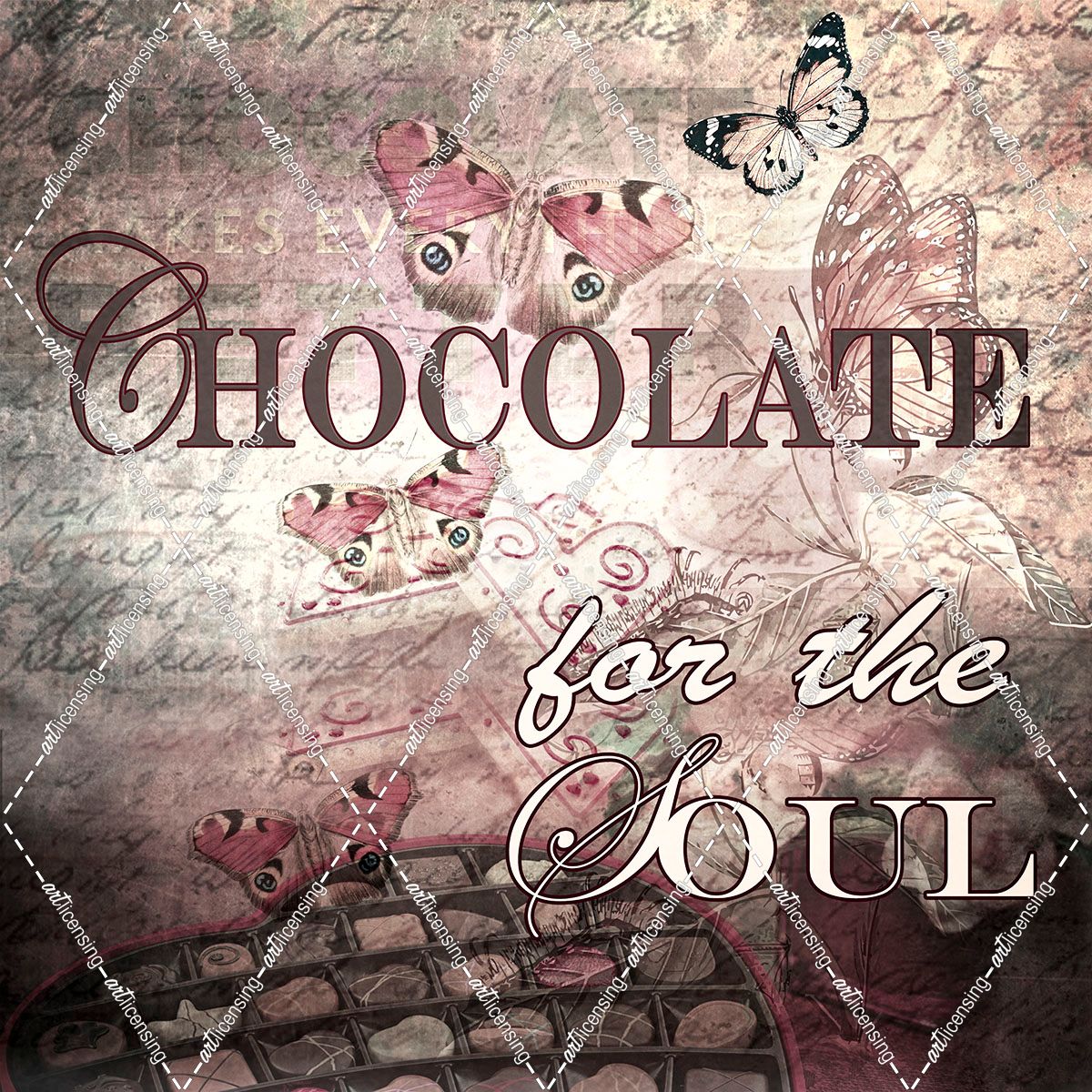 Chocolate for the Soul Vintage Art
