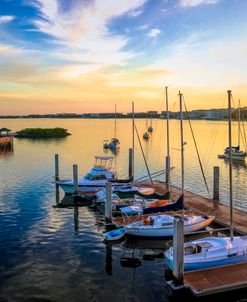 Docks along the Waterway