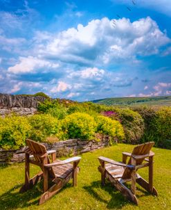 Two Chairs in the Garden