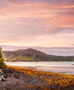 Sunrise at the Coast of Scotland Panorama