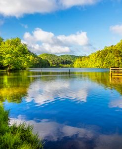 Blue Sky over the Dock