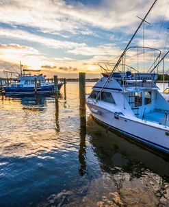 Fishing Boats at the Docks Boynton Beach Inlet