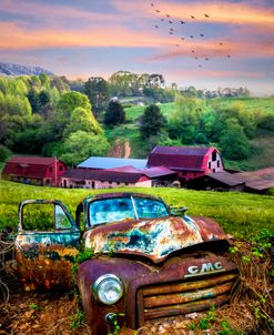 Old Truck at the Red Barns Farm