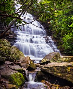 Beautiful Benton Waterfall Cascades