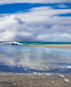 Cloud Reflections in the Tidal Pools