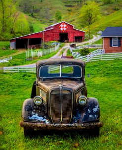 Old Truck at a Country Farm