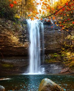 Waterfall in Autumn Cloudland Canyon