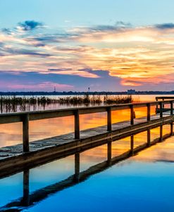 Long Wooden Dock