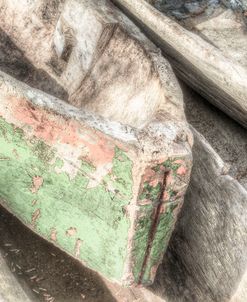 Vintage Dug-out Canoes