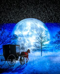 The Magic of a Blue Winter Night