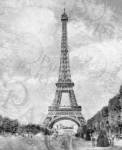 The Eiffel Tower in Black and White