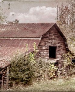 Weathered Vintage Wood Barn