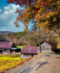 Autumn Colors at the Barns