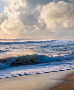 Ocean Waves at Sunrise