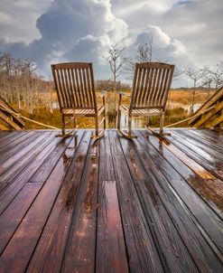 Two Chairs after the Rain