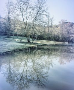 Peaceful Blue Reflections