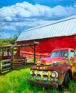 Rusty Red at the Red Barn