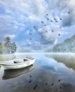 Clouds in the Lake