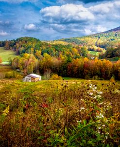 Scenic Overlook along the Creeper Trail Damascus Virginia