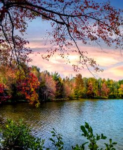 Beautiful Fall Colors at Indian Boundary Lake