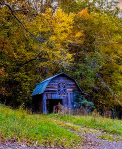 Country Barn Blue Ridge Smoky Mountains