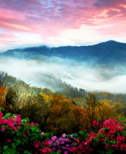 Smoky Mountains Overlook Blue Ridge Parkway