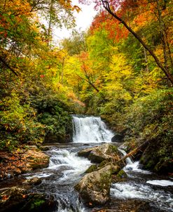 Yellow Creek Autumn Cascades