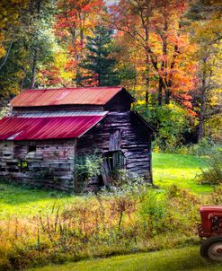 Wearing Autumn Colors in the Country