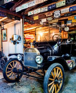 Old Classic in the Garage