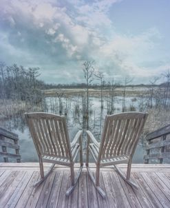 Rocking on the Porch in Blues