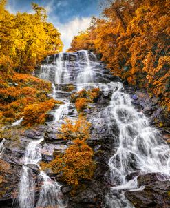 Autumn Mists over Amicalola Falls