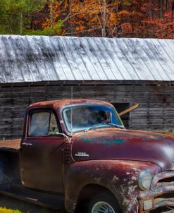 Rusty Chevy at the Farm Barn