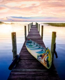 Canoe on the Dock