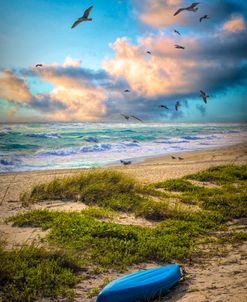 Canoe at the Beach