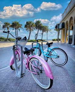 Bicycles at the Beach Casino