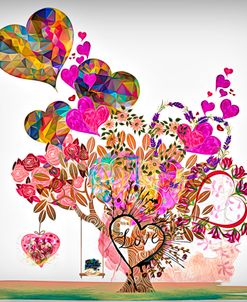 Heart Love Tree