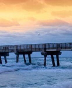 Long Fishing Pier at Dawn