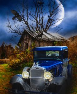 Old Ford under the Autumn Moon