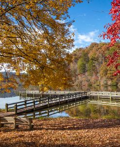 Docks In Autumn Beauty