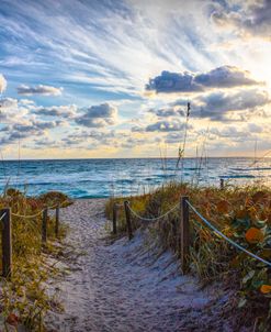 Beach Walk into Sunrise 2