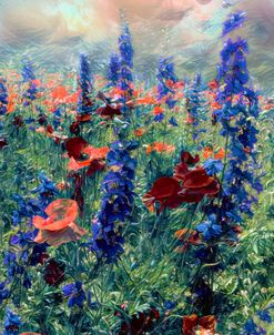 Field of Wildflowers Deep Colors