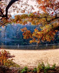 Beach at the Boathouse Vogel State Park