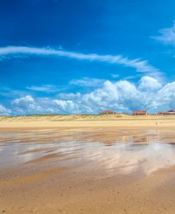 Cloud Reflections At Low Tide