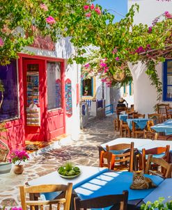 Charming Alley In Greece