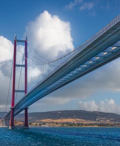 Underneath The Canakkale Bridge, Turkey