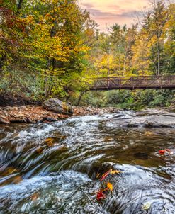 Rushing Autumn At Fires Creek
