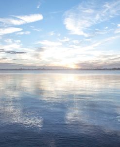 Blue Pale Evening over the Intracoastal Waterway