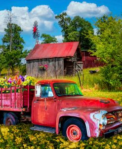 Flower Farm Truck