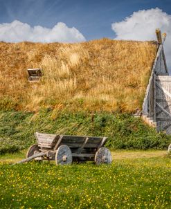 L’Anse Aux Meadows Barn Newfoundland Canada